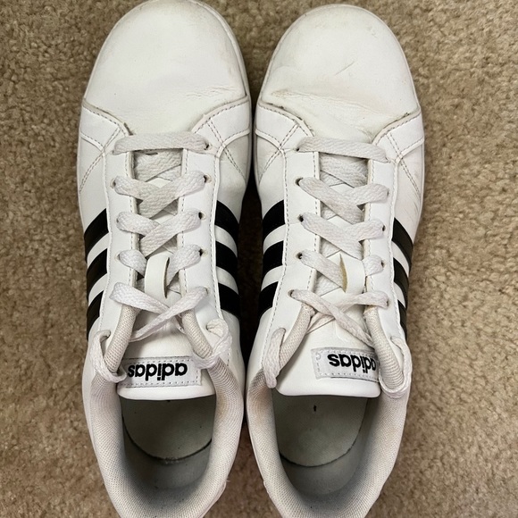 Adidas Grand Court Sneakers, Size 7 - Picture 5 of 7